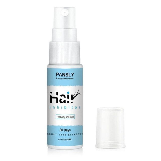 Painless Pansly Hair Inhibitor Removal Serum Oil Spray Beard Bikini Intimate Inhibitor Hair Pansly Hair Remover Oil Dropshipping