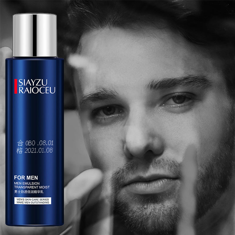 Men Essence Milk Liquid Long-lasting Moisturizing Hydrating Refreshing And Smooth Skin Care Face Serum