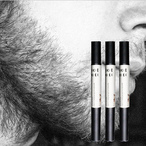 Professional Men Liquid Beard Growth Pen Beard Enhancer Facial Whiskers Nutrition Moustache Grow Drawing Pen Eyelashes Nourish