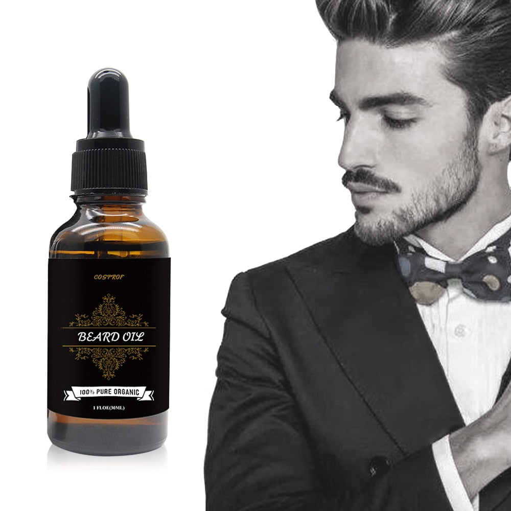Cosprof Premium Natural Beard Oil for Mustache and Beard Nurse as well as Skin as a Gift for Boyfriend and Daddy