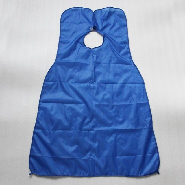 120x80cm Man Bathroom Apron Black Beard Apron Hair Shave Apron for Man Waterproof Floral Cloth Household Cleaning Protecter