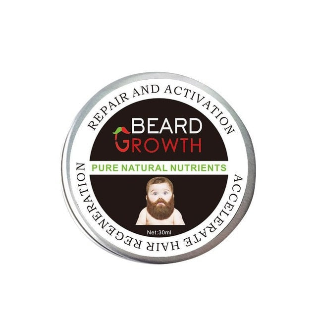 Men Beard Wax For Styling Beeswax Moisturizing Smoothing Gentlemen Beard Care Hair Loss Products