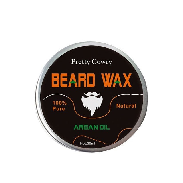 Men Beard Wax For Styling Beeswax Moisturizing Smoothing Gentlemen Beard Care Hair Loss Products